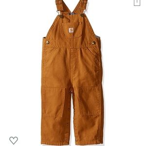 Carhartt NWOT 4T Flannel Lined Overalls